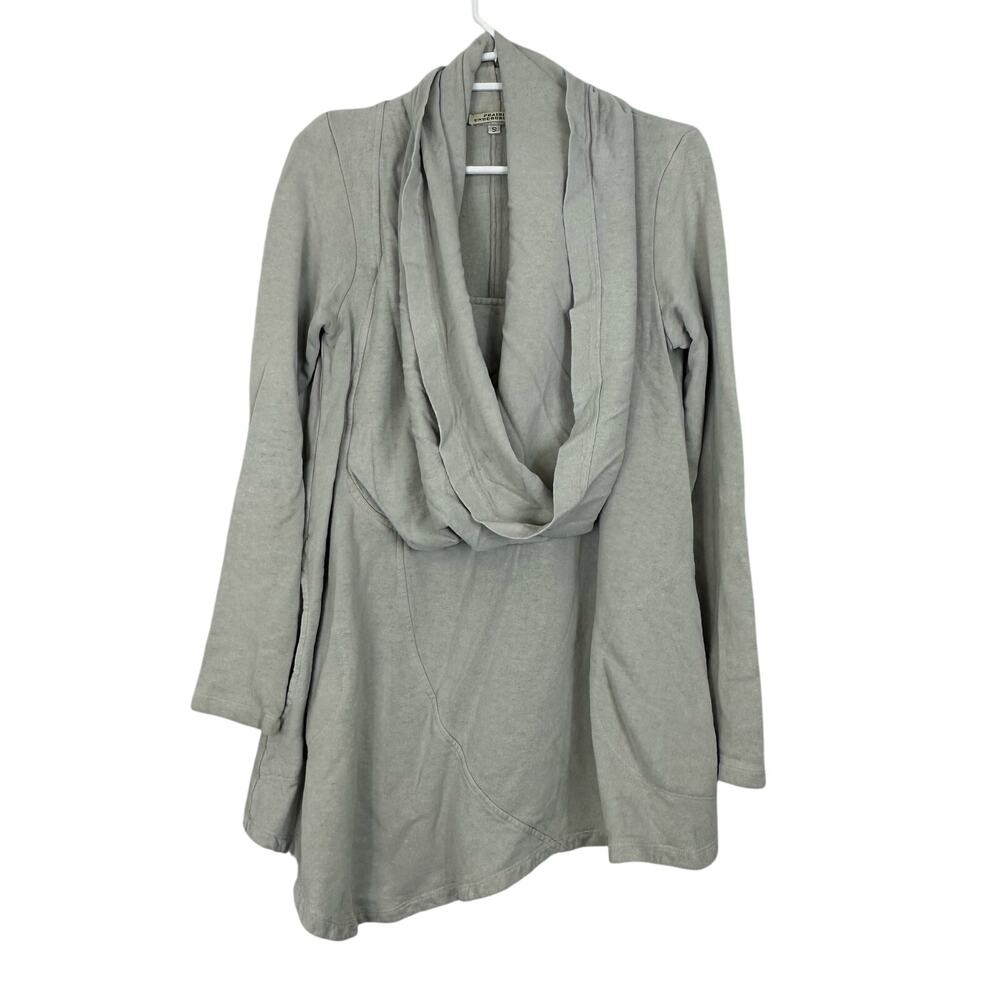 Prairie Underground Cowl Neck Sweatshirt Small Oversized